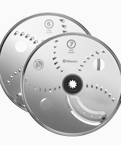 Food Processor Attachment Reversible Fine Shred and Ultra-Thin Slice Disc